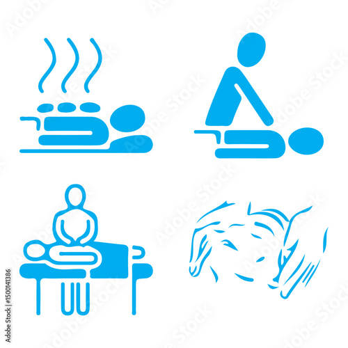 Thai Relaxing Massage Icon for free