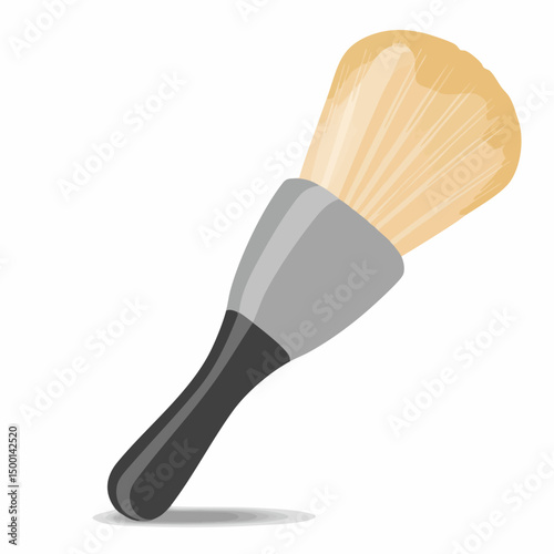 Makeup Brush Vector Illustration. Vector image