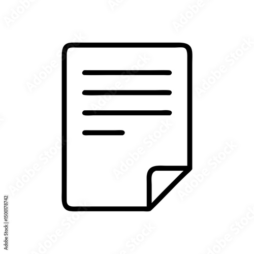 Corporate Document Outline Icons