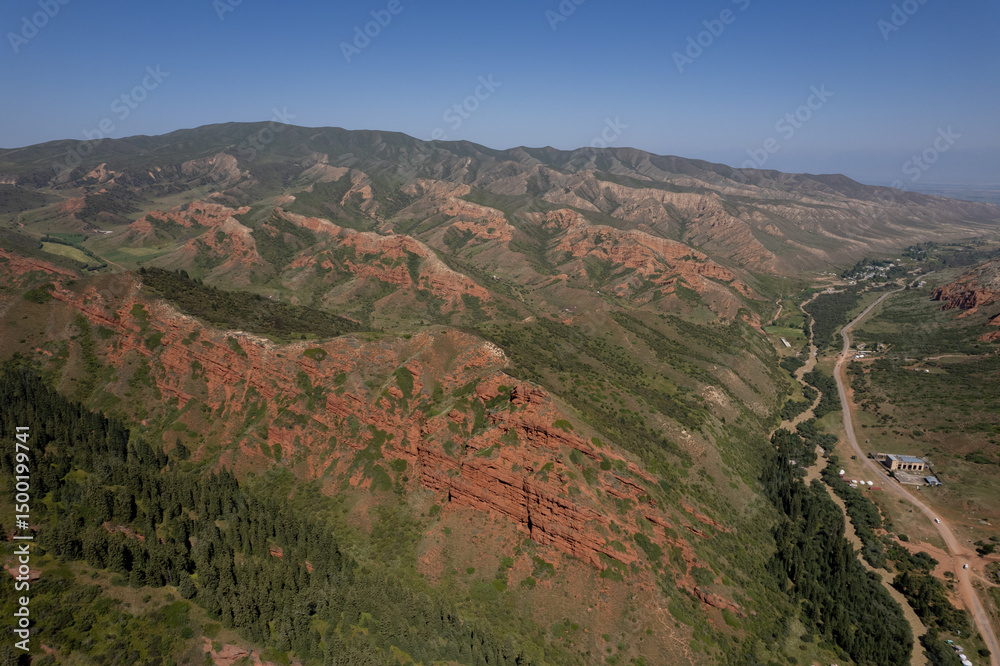 Fototapeta premium Kyrgyzstan nature