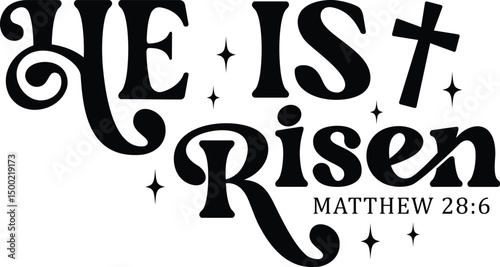 He is Risen svg png, Matthew 28:6, Risen svg, retro easter svg, Easter Christian svg, Easter bible verse svg, Jesus svg, digital download, digital download, he is risen svg, risen christ, christian sv