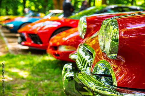 Amerikanische Sportwagen Generationentreffen