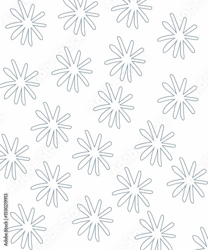seamless floral pattern background illustration 