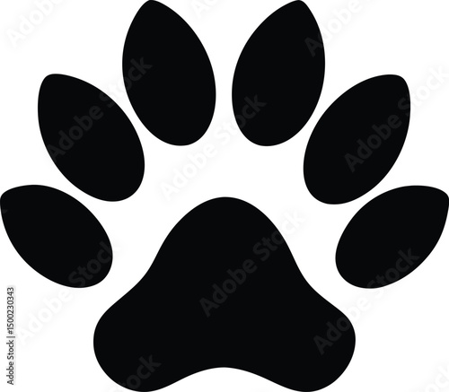 dog paw print,dog paw print silhouette,canine paw print silhouette