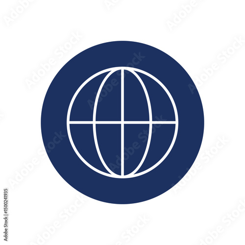 Network icon vector stock illustration