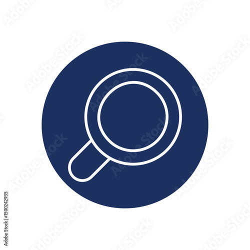 Search icon vector stock illustration