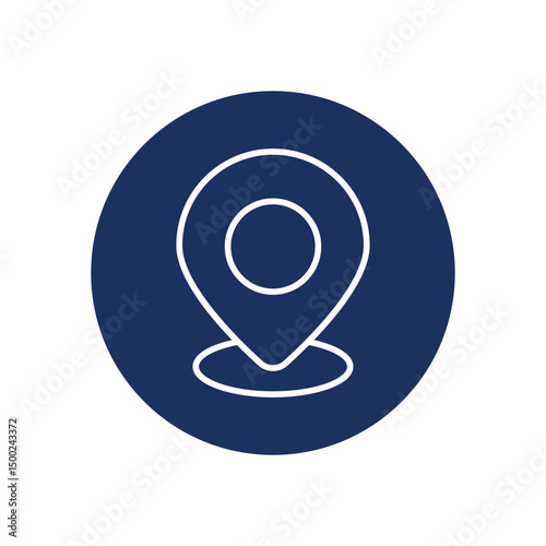 Location icon vector stock illustration
