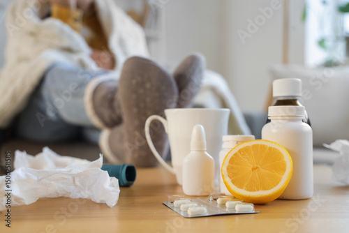 Different flu medications w...