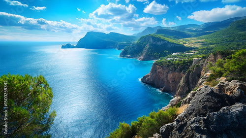 Breathtaking view of the Mediterr  500C6 photo