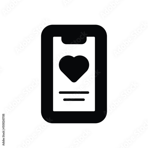 Send Like icon vector stock illustration