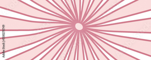 Swirling radial ice cream background. Orange groovy vortex spiral twirl. Twirl sunburst psychedelic pattern. Orange lollipop texture.