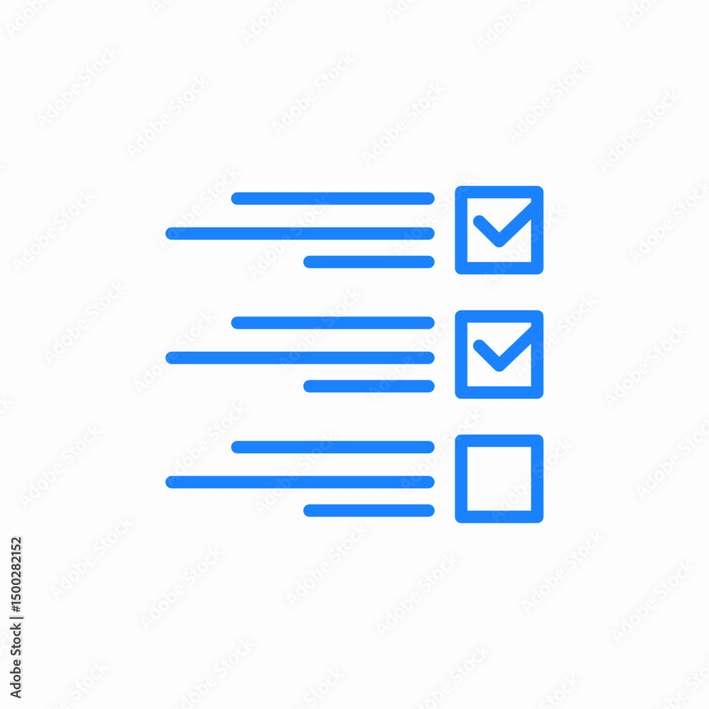 task list icon sign vector task list icon sign vector