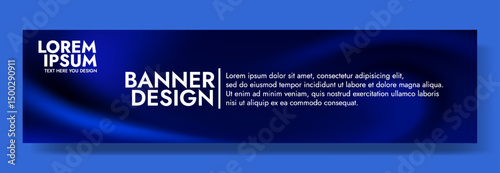 Modern banner design with a celestial inspired background