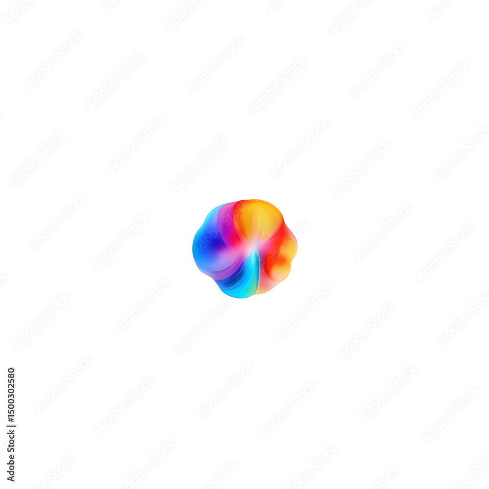 Fototapeta premium colorful plastic ball