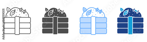 Composting Icon Set Multiple Style Collection
