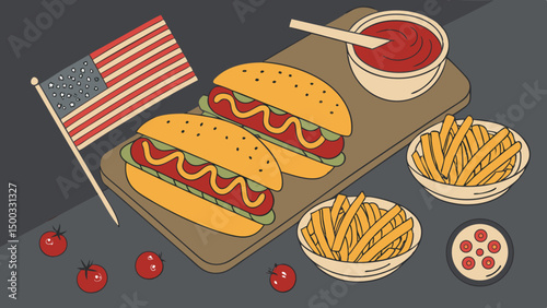 Ultimate American Fast Food Feast