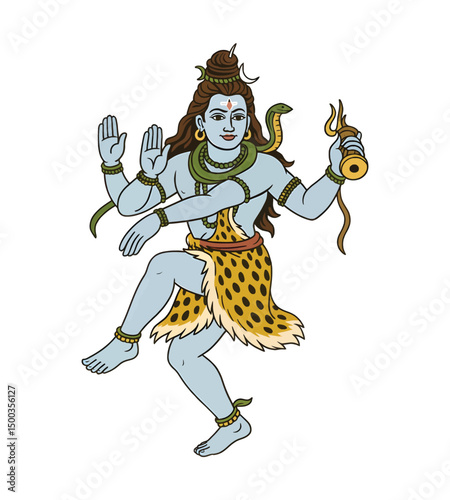 Lord Shiva in Cosmic Dance.eps