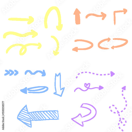 set of arrows