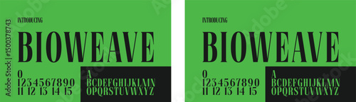  Bioweave - Modern Geometric Font