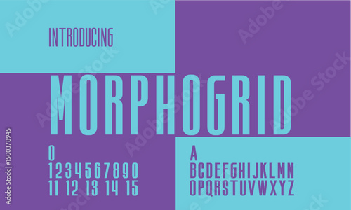 Morphogrid - Geometric Display Font