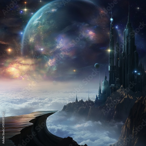 unreal cinematic picture of the universe