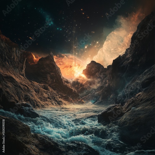 unreal cinematic picture of the universe