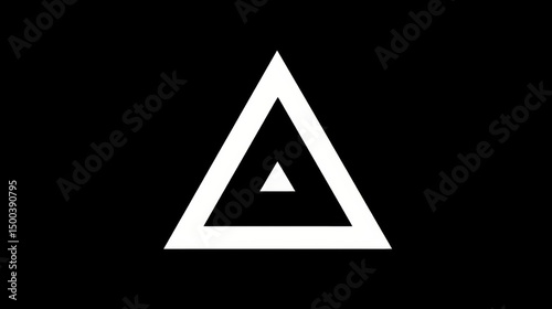 Free Download warning triangle glyph icon - GFXLoad