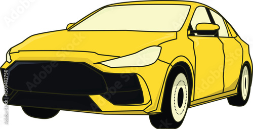 vector illustration of a car
