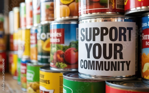 Support Your Community Canned Food Drive & Donation