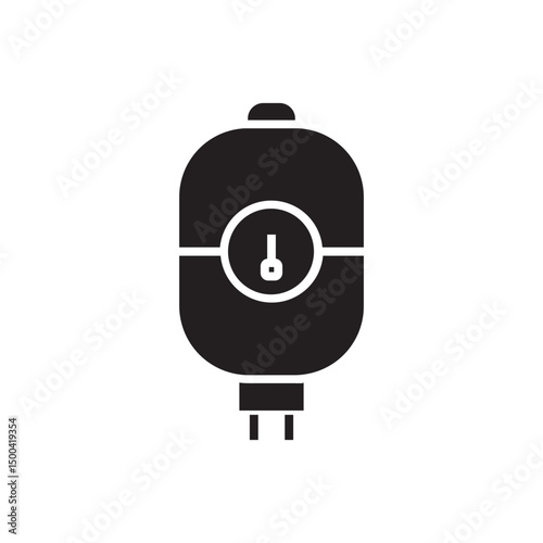heating machine glyph