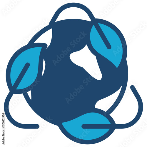 Planet Recycling Icon