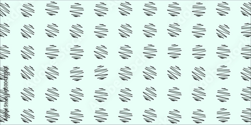 Watercolor abstract seamless pattern with green geometric shape. Freehand aesthetic background with polka dot. Round drop collage perfect for baby fabric textile, wrapping paper, cover, wallpaper