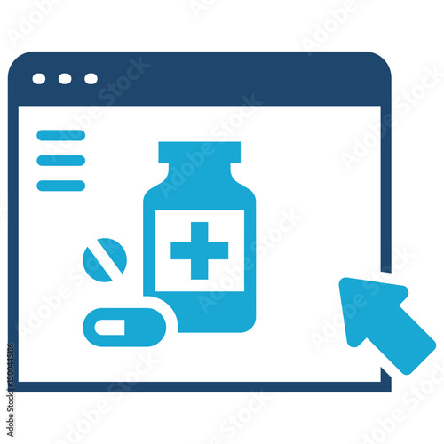 Online Pharmacy Icon