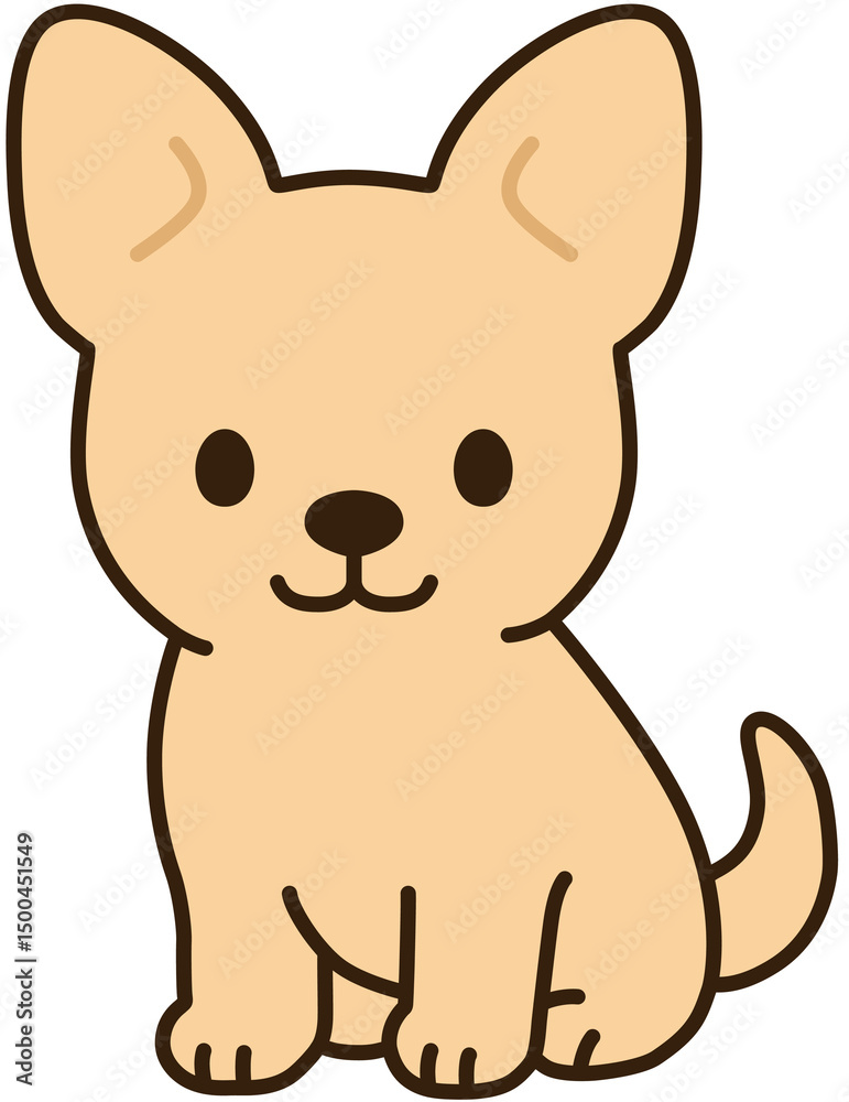 Fototapeta premium short-cut Chihuahua