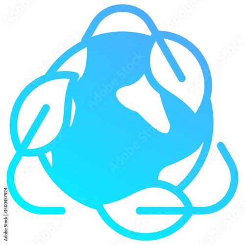 Planet Recycling Icon