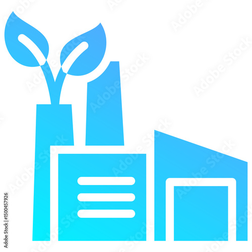 Green Factory Icon