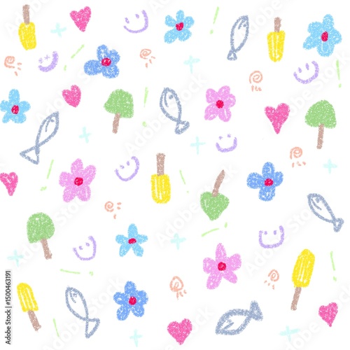 set of baby icons
