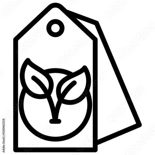 Eco Label Icon