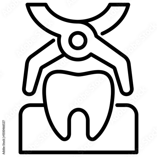 Tooth Extraction Icon