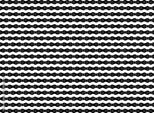 Motorcycle Chain Motifs Pattern, can use for Decoration, Ornate, Background, Wallpaper, Cover, Textile, Carpet, Wrapping, Print, ect. Vector Illustration