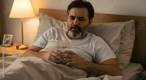 Close Up Of a man Having A Mental Breakdown. Bad news. affective disorder mental health man sad. depression, anxiety