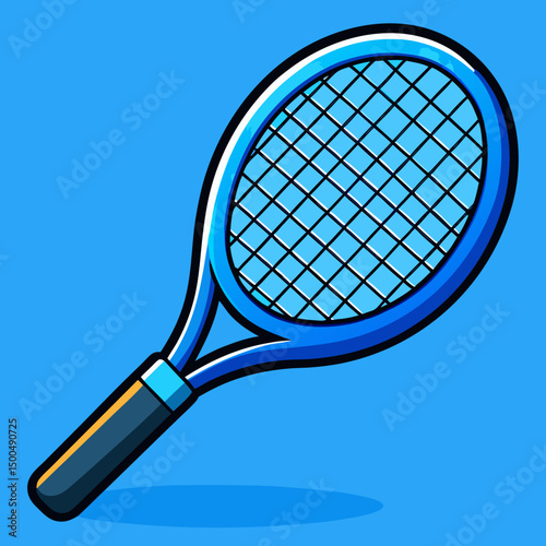 tennis racket and ball
