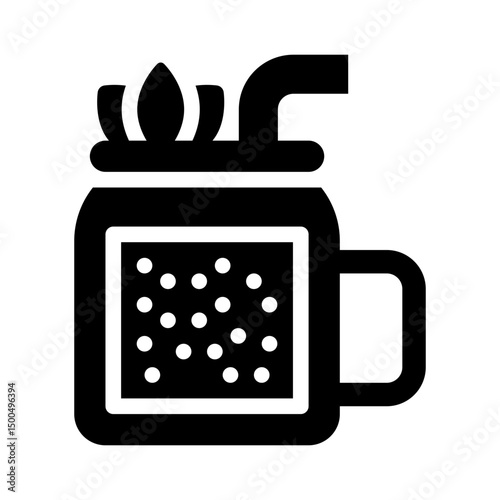 smoothie glyph icon