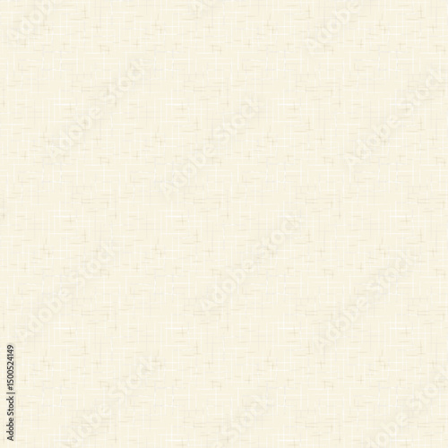 Seamless pattern of natural linen fabric texture