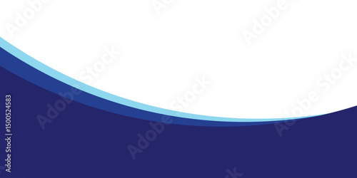 Divider Header for App, Banners or Posters. Set of Template Dividers Shapes for Website. Curve Lines, Drops, Wave Collection of Design Element for Top, Bottom Page Web Site. white background.
