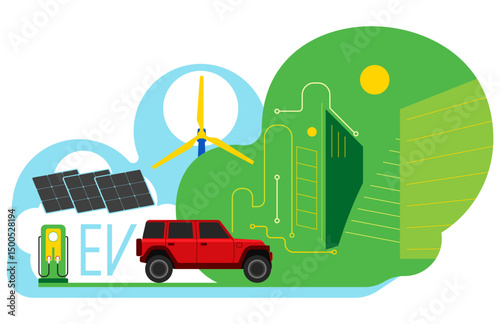 clean energy solutions powering electric vehicles sustainably