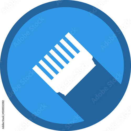 Barbershop and Hipster Flat Icon