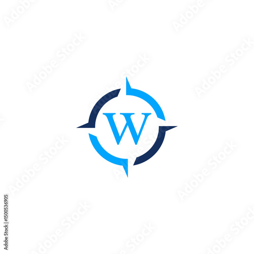 w compass logo