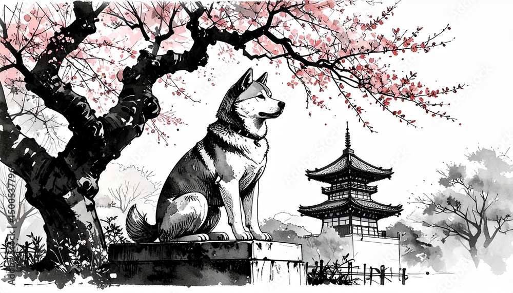 忠犬ハチ公 Images – Browse 51 Stock Photos, Vectors, and Video