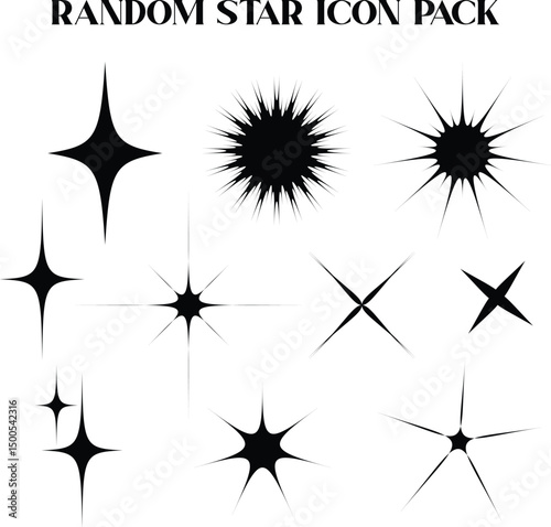 vector illustration of a stars